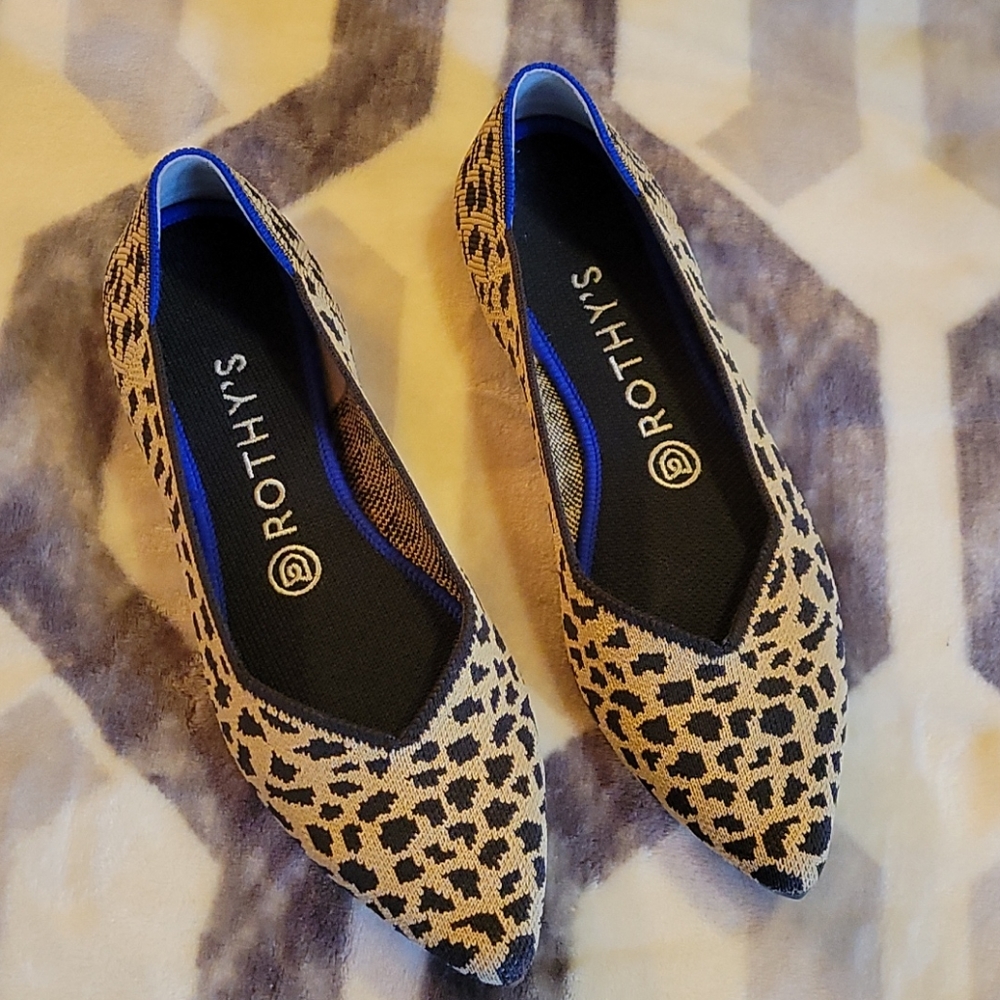 Rothys Animal Print Sz 8